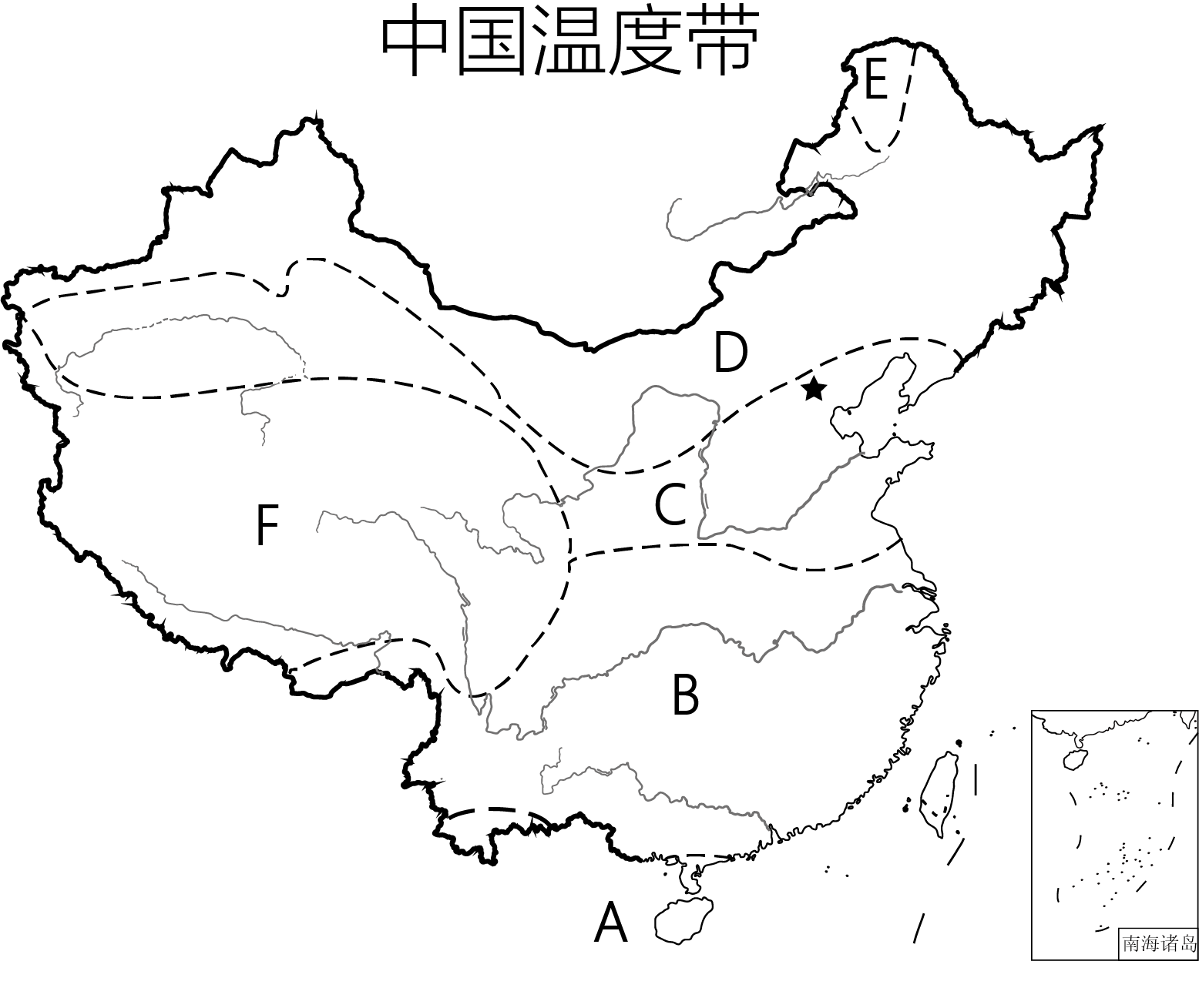 我国划分温度带的依据是